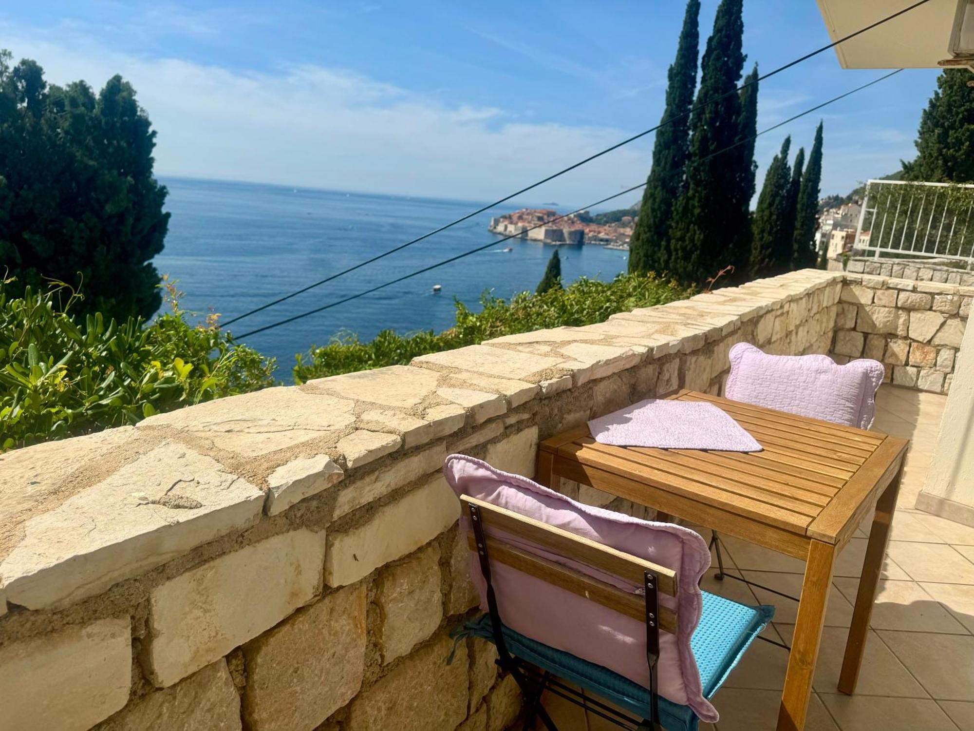 Perfect Sea View Terrace Apartment Zlatni Potok دوبروفينك المظهر الخارجي الصورة